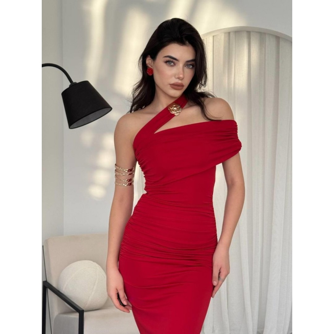 Reta Çapraz Omuz Elbise - 152388 Reta Çapraz Omuz Elbise - 152388