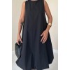 Siyah Comfort Balon Elbise 153646 Siyah Comfort Balon Elbise 153646