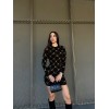 Kadın Bisiklet Yaka Uzun Kol Triko Mini Boy Elbise - 134640 Kadın Bisiklet Yaka Uzun Kol Triko Mini Boy Elbise - 134640