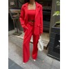 KOL 4 DÜĞME - BÜSTİYERLİ 3 CEKET PANTOLON TAKIM - Nar 150063 KOL 4 DÜĞME - BÜSTİYERLİ 3 CEKET PANTOLON TAKIM - Nar 150063