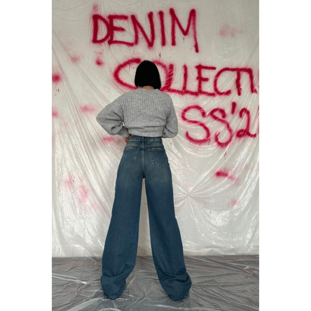 Lacivert Comfy Jeans Pantolon - 151714 Lacivert Comfy Jeans Pantolon - 151714