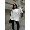 Angelina Metalize Sarkaçlı Sweatshirt 8048 -08 155923