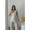 KETEN YELEK - PANTOLON TAKIM - Taş 162431 KETEN YELEK - PANTOLON TAKIM - Taş 162431