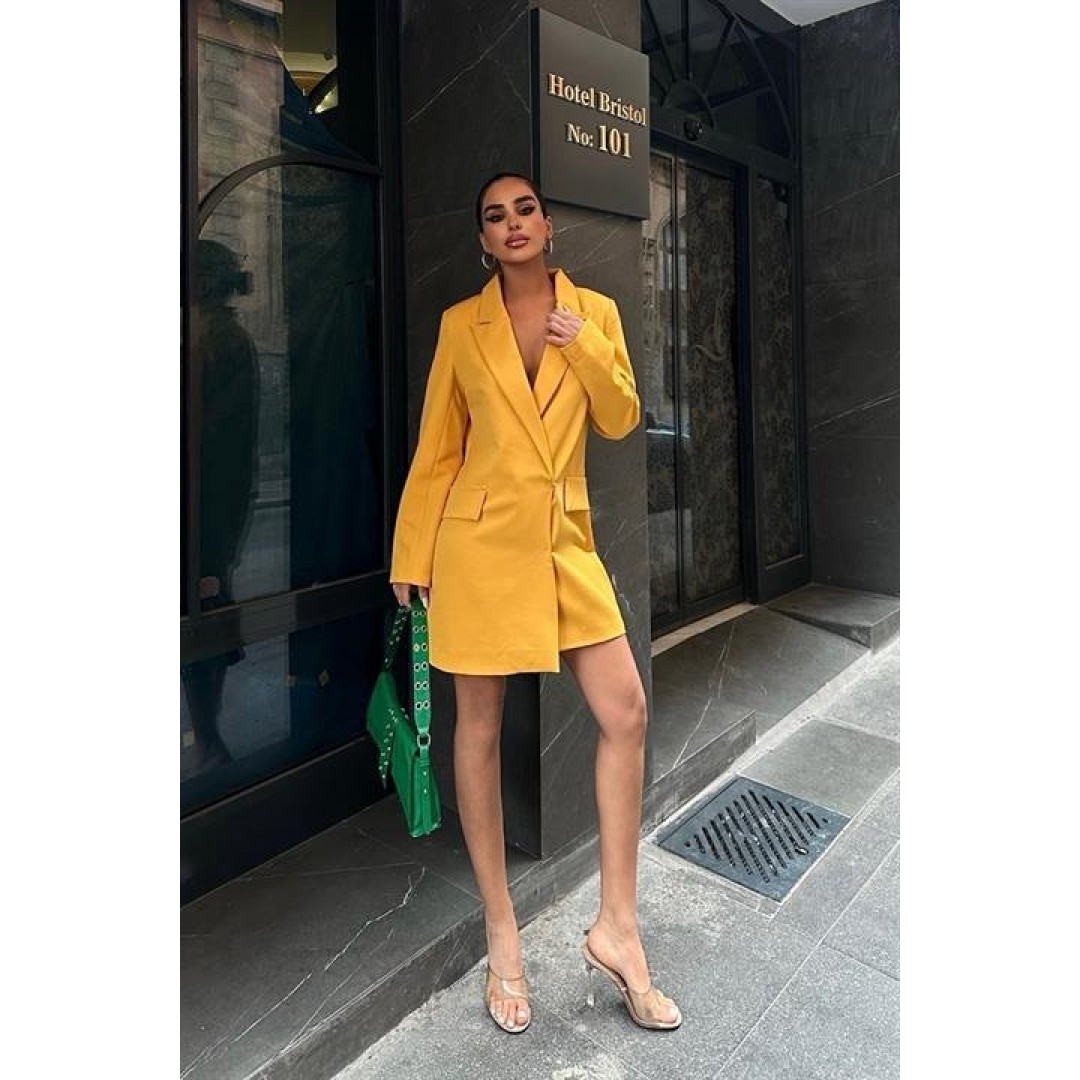 Georgina Blazer Elbise 2200-06 - 155852