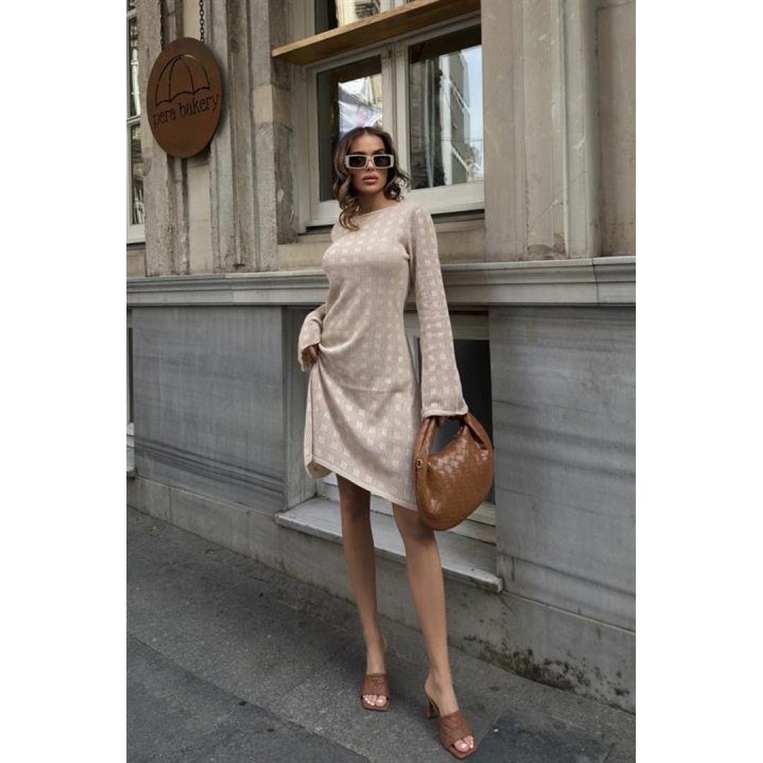 Chloe Ajurlu Sırt Dekolte Elbise 2760 155515 Chloe Ajurlu Sırt Dekolte Elbise 2760 155515