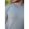 Erkek Bisiklet Yaka örgü Desenli Kısa örme Triko Kısa Kollu T-shirt 161504 Erkek Bisiklet Yaka örgü Desenli Kısa örme Triko Kısa Kollu T-shirt 161504