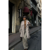 TRENCH KISA ŞANEL BOY - Taş - 151171