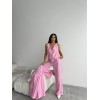ÇİZGİLİ KETEN YELEK-PANTOLON TAKIM - Pembe 152058 ÇİZGİLİ KETEN YELEK-PANTOLON TAKIM - Pembe 152058