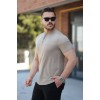 Erkek Hakim Yakalı Kısa Kollu Pamuklu T-shirt 161509 Erkek Hakim Yakalı Kısa Kollu Pamuklu T-shirt 161509