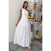 Tek Omuzlu Pile Detay Maxi Elbise 2895 160561 Tek Omuzlu Pile Detay Maxi Elbise 2895 160561