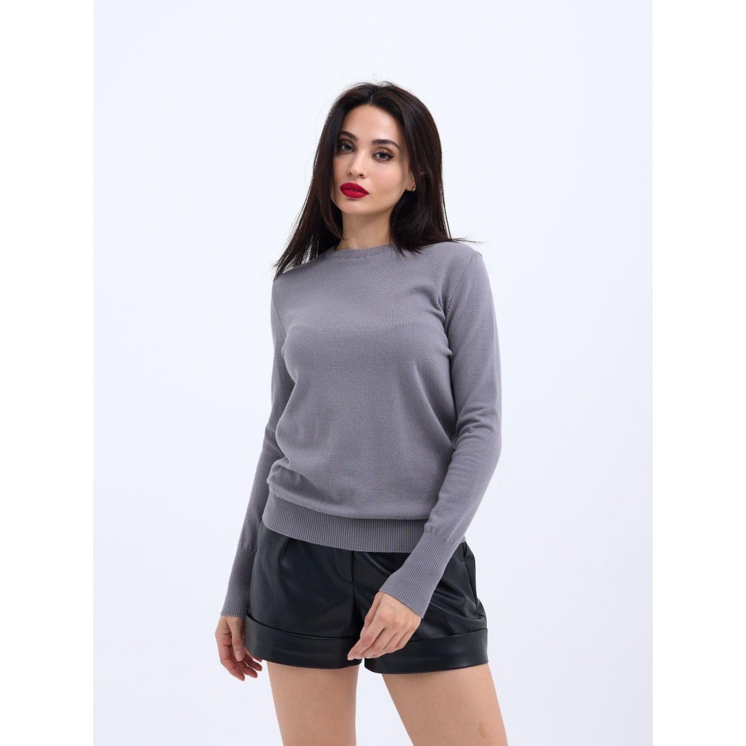 42281 TRİKO SALAŞ KAZAK-GRİ 143861 42281 TRİKO SALAŞ KAZAK-GRİ 143861