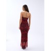 7006 ELBİSE-KIRMIZI - 149164 7006 ELBİSE-KIRMIZI - 149164