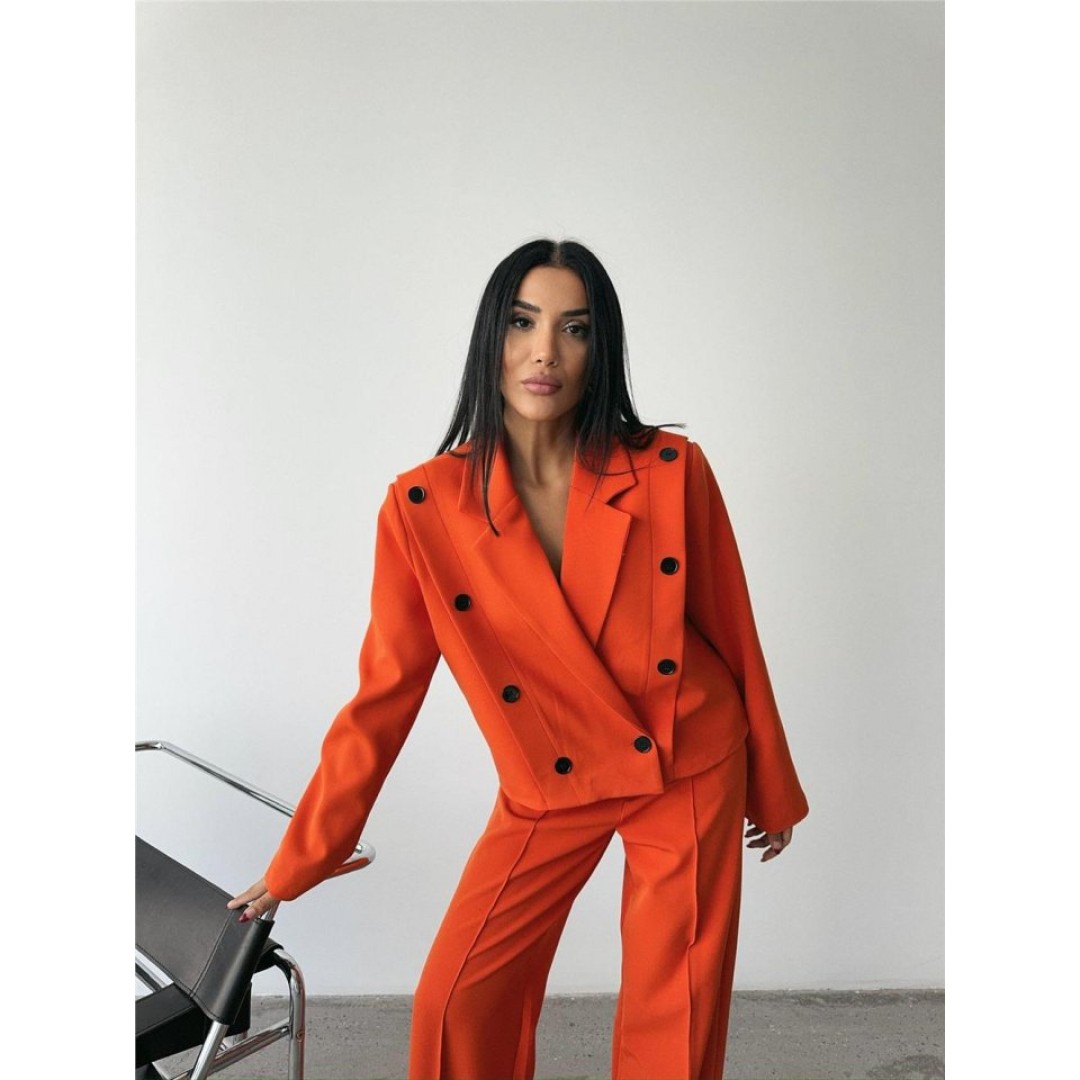 CEKET - PANTOLON TAKIM - Orange 150461