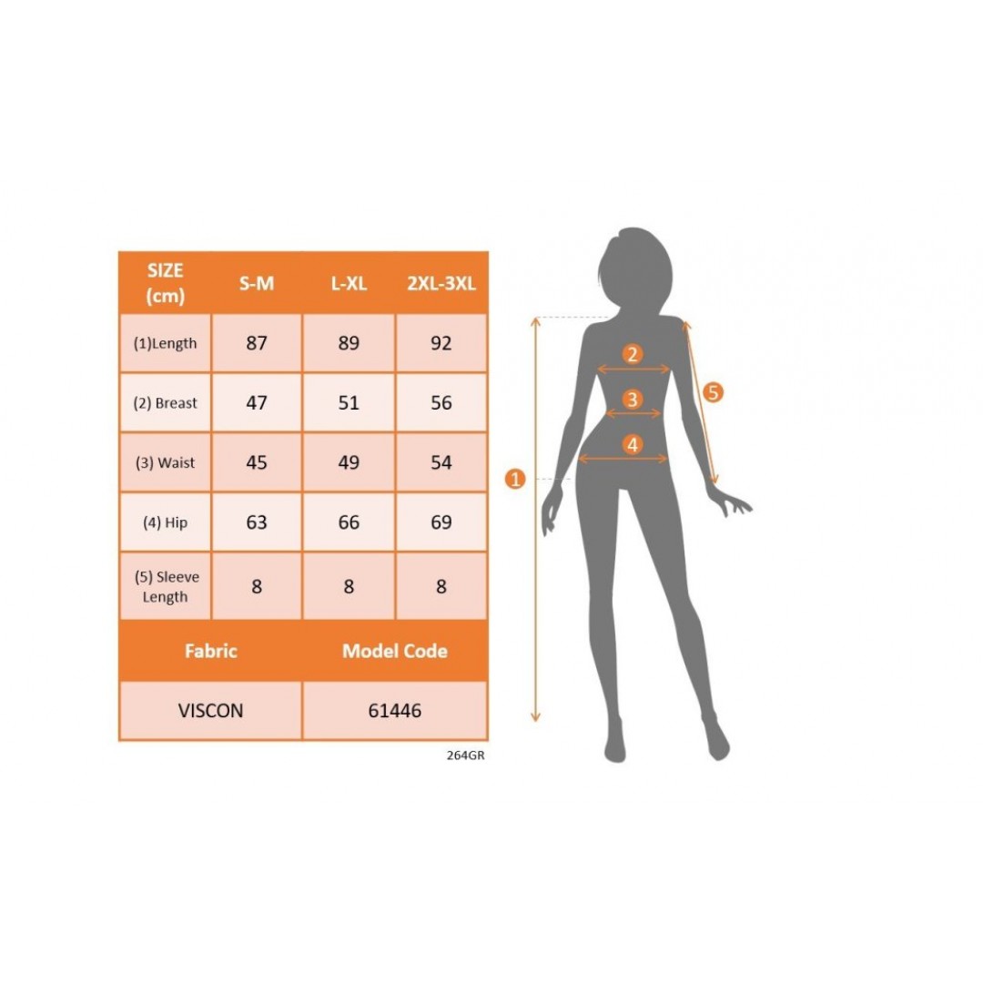 Kadın Kısa Kollu V Yakalı Viskon Elbise - 157601 Kadın Kısa Kollu V Yakalı Viskon Elbise - 157601