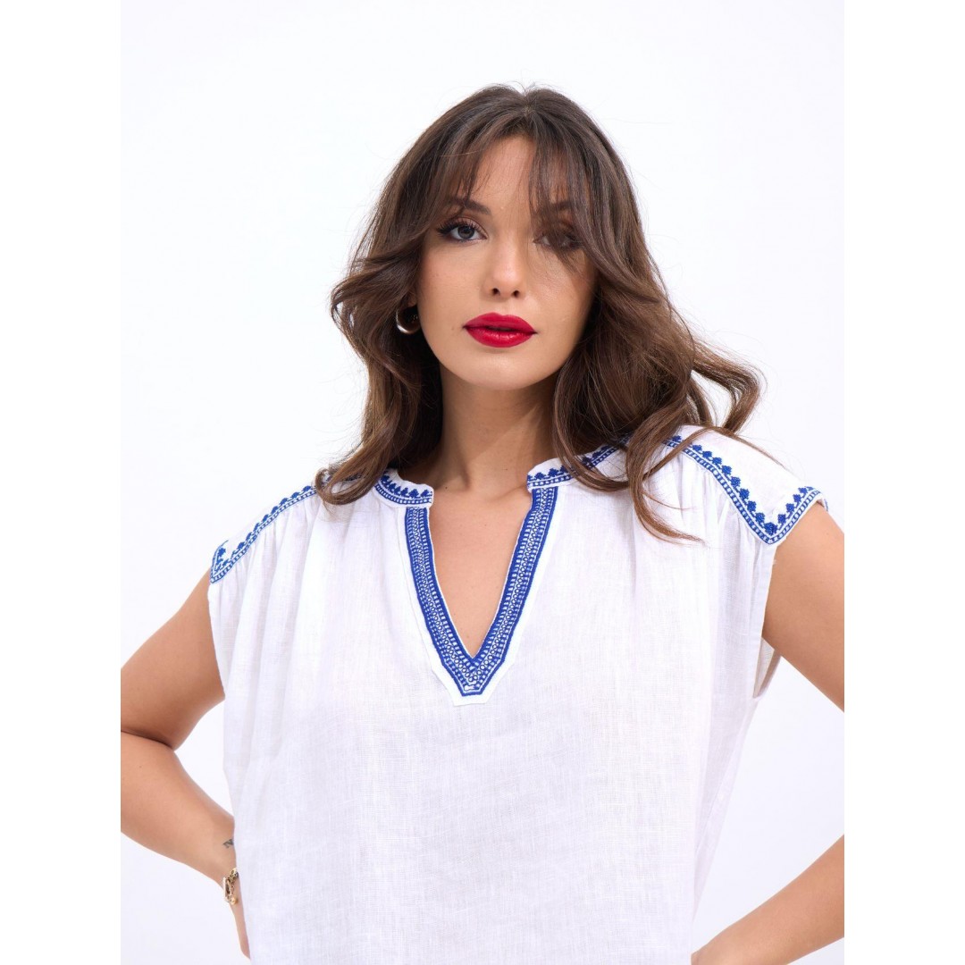 7162 BLUZ-BEYAZ - 144510 7162 BLUZ-BEYAZ - 144510