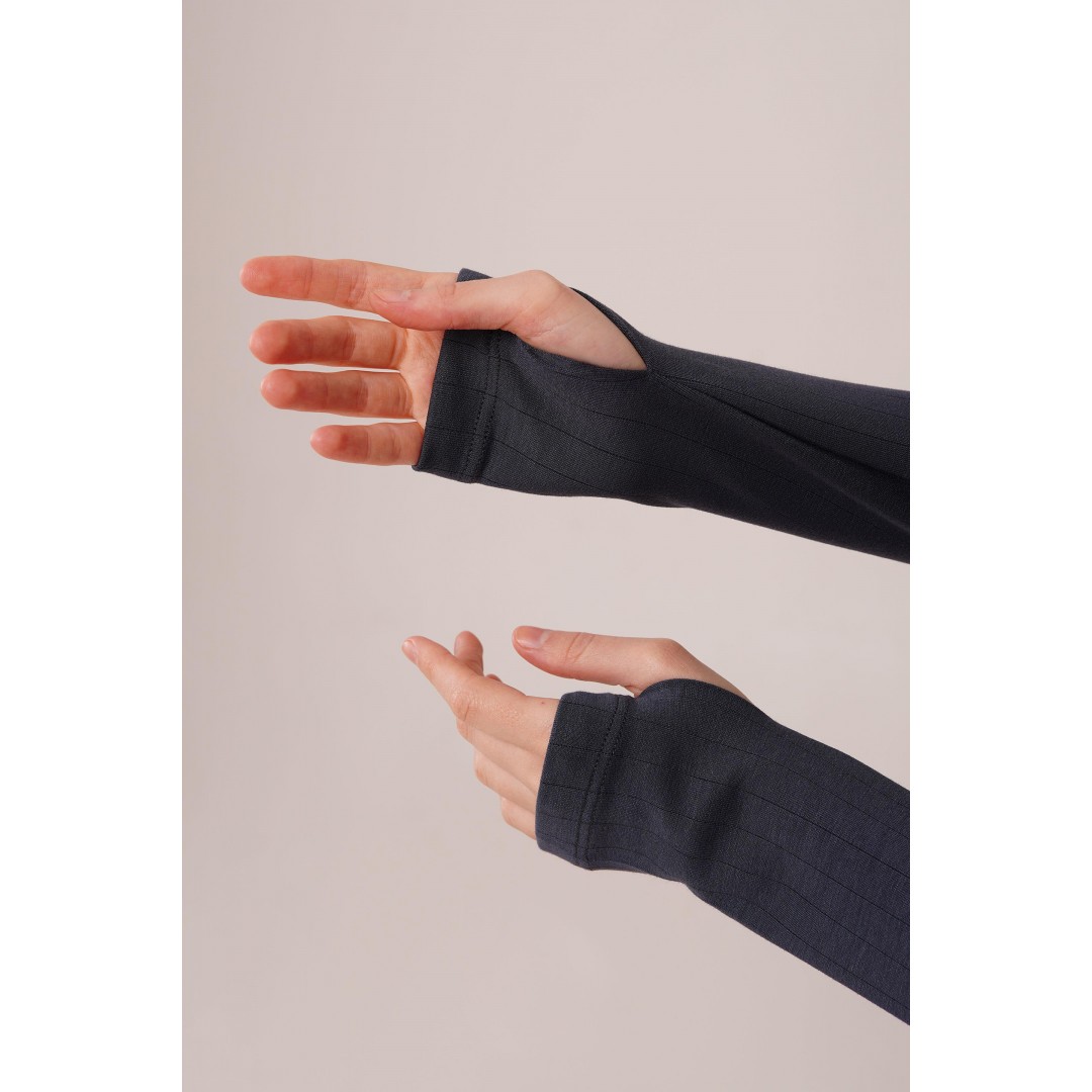 Fitilli Bluz Ve Pantolon Antrasit İkili Takım 147558 Fitilli Bluz Ve Pantolon Antrasit İkili Takım 147558