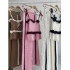 Askılı Bluz Pantolon Triko Takım 10114 - 159261 Askılı Bluz Pantolon Triko Takım 10114 - 159261