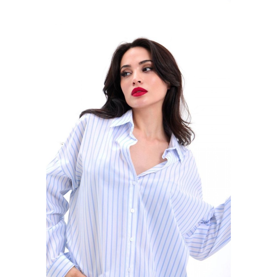 7448 GÖMLEK-PALERMO ÇİZGİLİ - 160305 7448 GÖMLEK-PALERMO ÇİZGİLİ - 160305