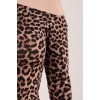 Düşük Omuz Detaylı Leopar Desen Bluz 147556 Düşük Omuz Detaylı Leopar Desen Bluz 147556