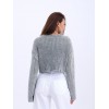 43191 TRİKO CROP KAZAK-GRİ 143919 43191 TRİKO CROP KAZAK-GRİ 143919