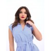 7127 ELBİSE-MAVİ BEYAZ ÇİZGİLİ 144313 7127 ELBİSE-MAVİ BEYAZ ÇİZGİLİ 144313