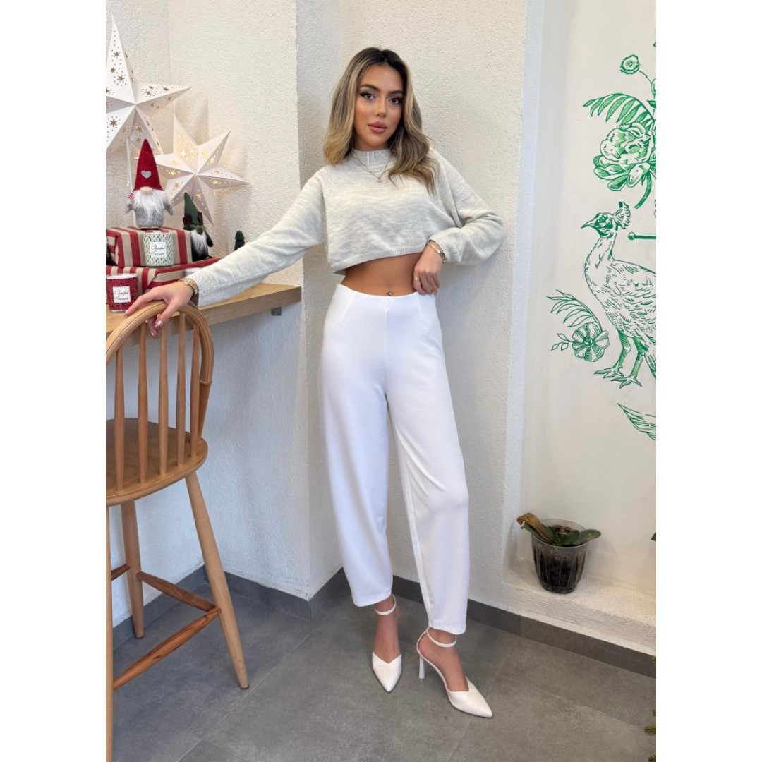 Kadın Krep Kumaş Balon Pantolon 135590 Kadın Krep Kumaş Balon Pantolon 135590