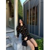 Kadın Bisiklet Yaka Uzun Kol Triko Mini Boy Elbise - 134640 Kadın Bisiklet Yaka Uzun Kol Triko Mini Boy Elbise - 134640