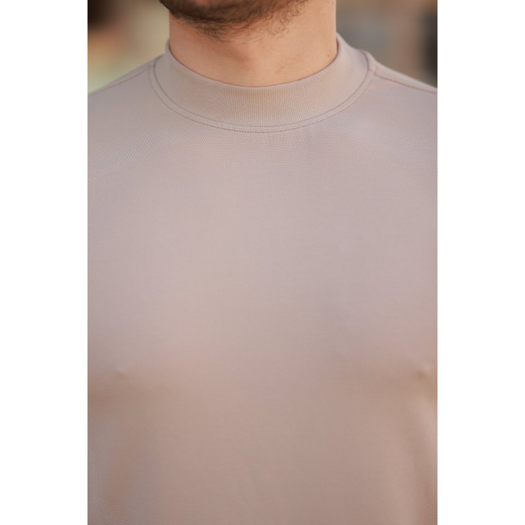 Erkek Ince çizgi Dokulu Kısa Kollu T-shirt - 160104 Erkek Ince çizgi Dokulu Kısa Kollu T-shirt - 160104