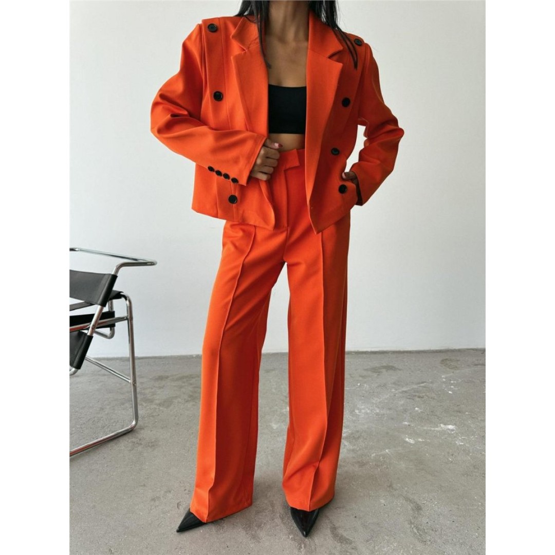 CEKET - PANTOLON TAKIM - Orange 150461