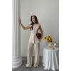 KETEN YELEK - PANTOLON TAKIM - Bej 162434 KETEN YELEK - PANTOLON TAKIM - Bej 162434