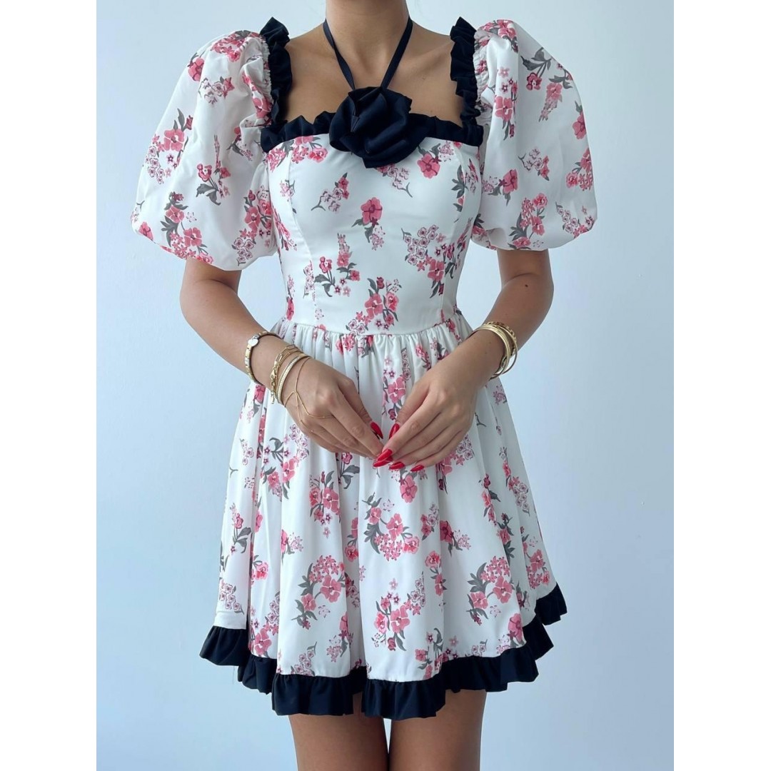 Wismar Gül Detay Elbise 147071 Wismar Gül Detay Elbise 147071