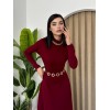 Dina Boğazlı Midi Elbise - 147224 Dina Boğazlı Midi Elbise - 147224