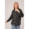 Eskitme Görünümlü Denim Siyah Gömlek - 147516 Eskitme Görünümlü Denim Siyah Gömlek - 147516