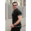 Erkek Fermuarlı Yakalı Kısa Kollu T-shirt 160695 Erkek Fermuarlı Yakalı Kısa Kollu T-shirt 160695