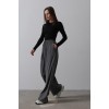 Beli Lastikli Bol Paça Pantolon - Antrasit 154075 Beli Lastikli Bol Paça Pantolon - Antrasit 154075