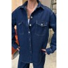Gömlek Ve Palazzo Pantolon Klasik Denim Takım 10070 158482 Gömlek Ve Palazzo Pantolon Klasik Denim Takım 10070 158482