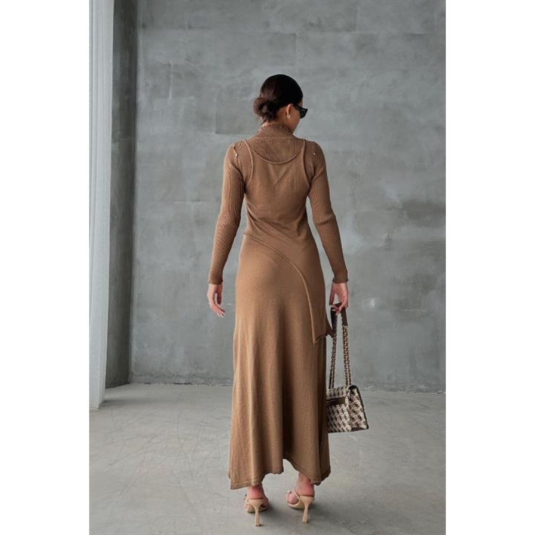 Dasha Düğme Detaylı Midi Takım9475-23 155726 Dasha Düğme Detaylı Midi Takım9475-23 155726