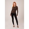 Uzun Kollu Basic Kahverengi Bluz 147406 Uzun Kollu Basic Kahverengi Bluz 147406