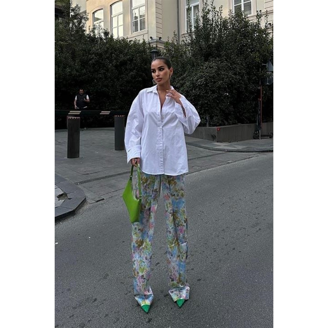 Mirian Sırt Dekolteli Gömlek 3228-08 155821 Mirian Sırt Dekolteli Gömlek 3228-08 155821