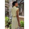 Göbeği Halka Detaylı Midi Boy Elbise 2896 - 160787 Göbeği Halka Detaylı Midi Boy Elbise 2896 - 160787