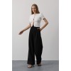 Pileli Bağcıklı Oversize Pantolon - Siyah 162832 Pileli Bağcıklı Oversize Pantolon - Siyah 162832