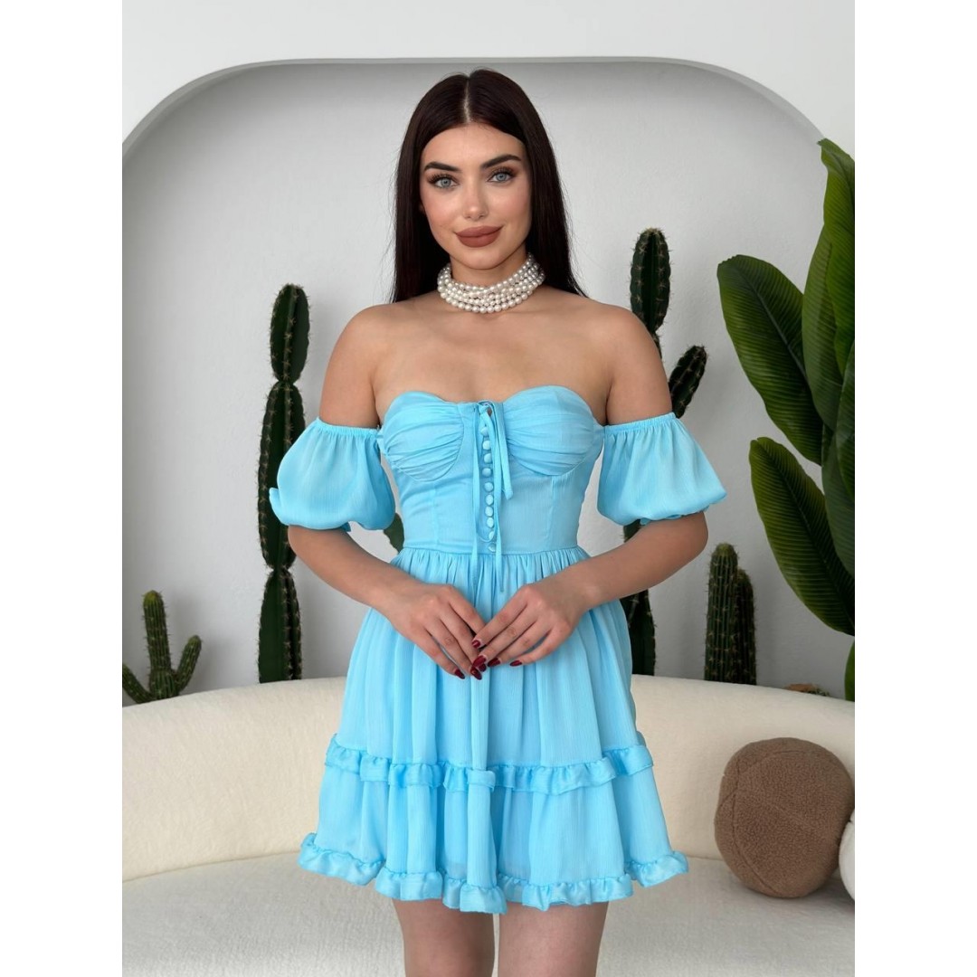 Vingo Mini Elbise 147128