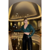 PULLU CROP KRUVAZE BLUZ - Zümrüt 151191 PULLU CROP KRUVAZE BLUZ - Zümrüt 151191