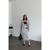 CROP CEKET - ETEK TAKIM - Gri 153973 CROP CEKET - ETEK TAKIM - Gri 153973