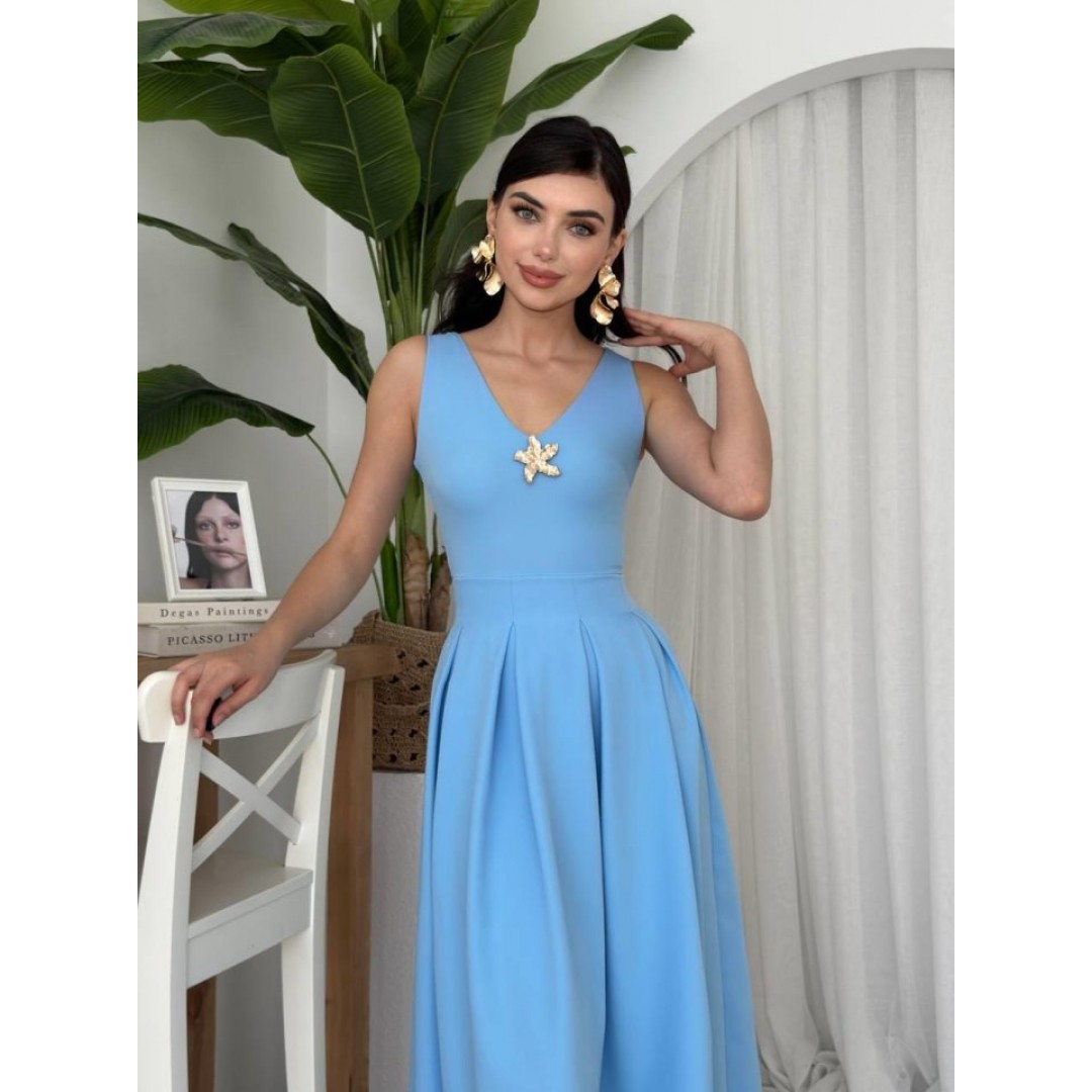 Late Yıldız Detaylı Elbise - 152382