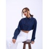 6603 KOT BLUZ-MAVİ 143063