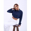 6603 KOT BLUZ-MAVİ 143063