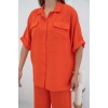 Oranj Gömlek Ve Pantolon Takım 150816 Oranj Gömlek Ve Pantolon Takım 150816