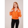 Bel Ve Bilek Lastikli Turuncu Bluz 147299 Bel Ve Bilek Lastikli Turuncu Bluz 147299