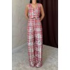 Kırmızı Pullu Yelek Ve Pantolon Takım - 153022 Kırmızı Pullu Yelek Ve Pantolon Takım - 153022